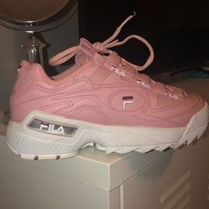 Pink Chunky Filas